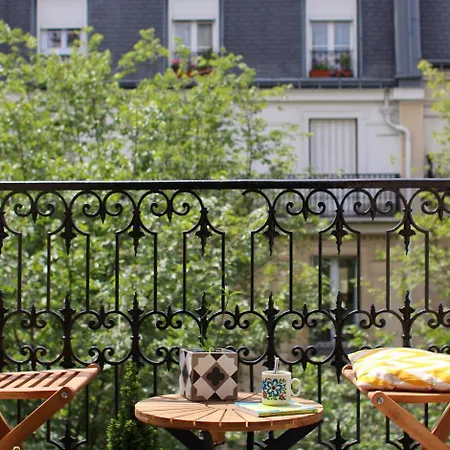 Charmant Appartement Avec Balcon Pres Sacre Coeur Paris Extérieur photo
